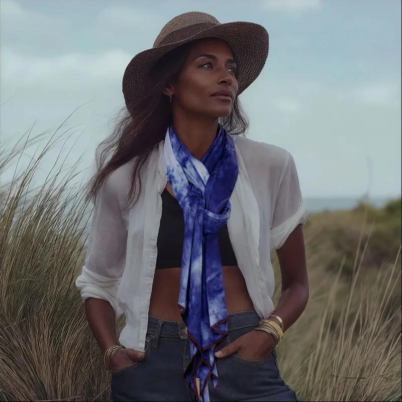 Indigo Soul Scarf sold by Late Sunday Afternoon