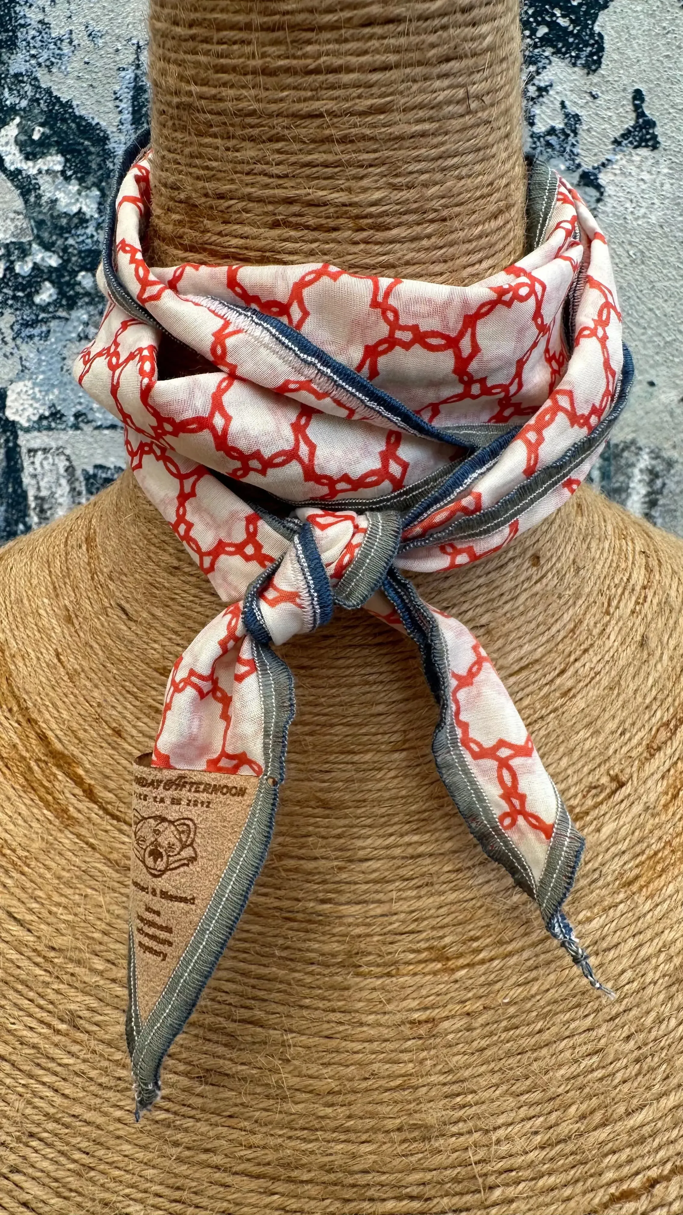 Nautical King Neck Scarf sold by Late Sunday Afternoon product image thumbnail 3