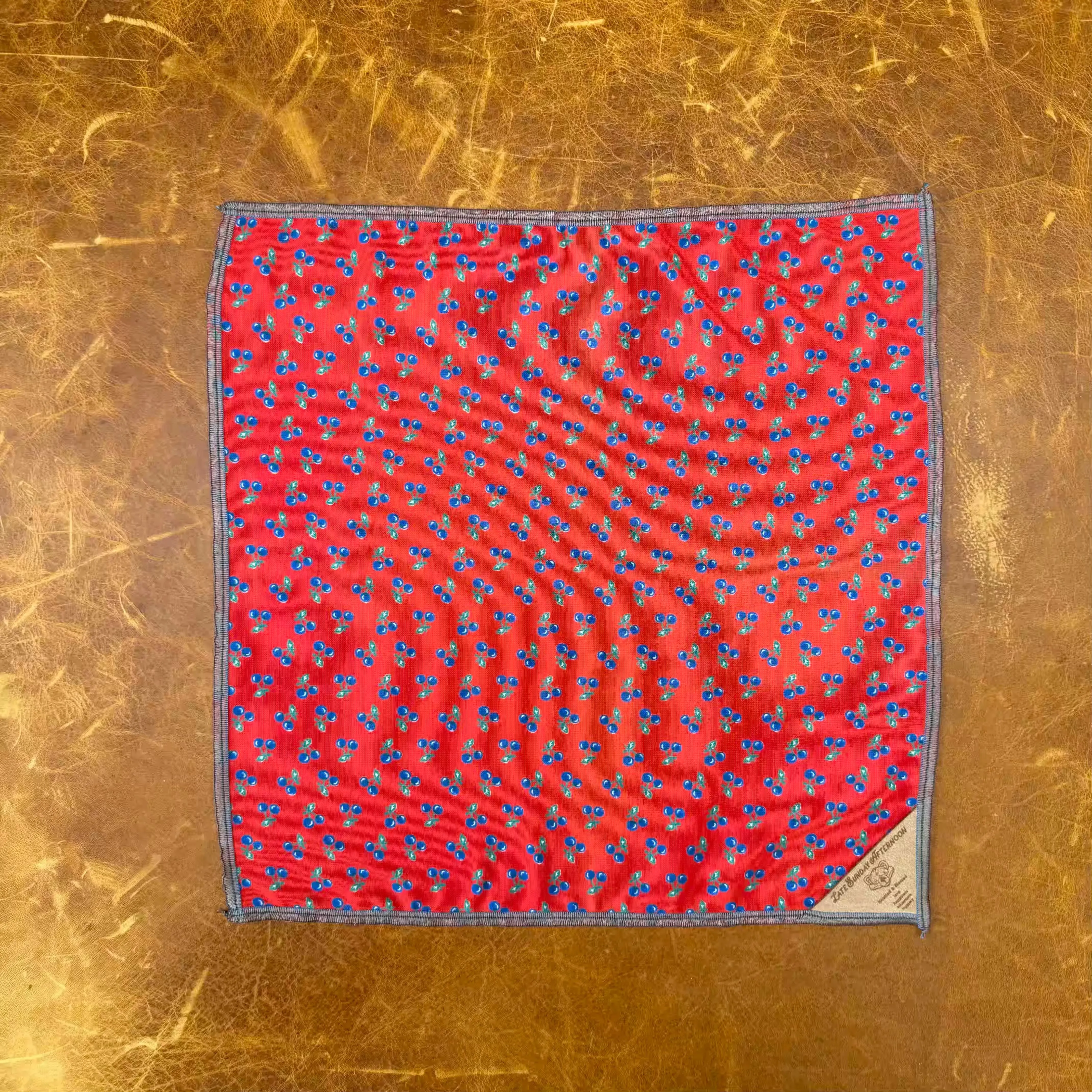 Yoshi Snacks Pocket Square sold by Late Sunday Afternoon product image thumbnail 2