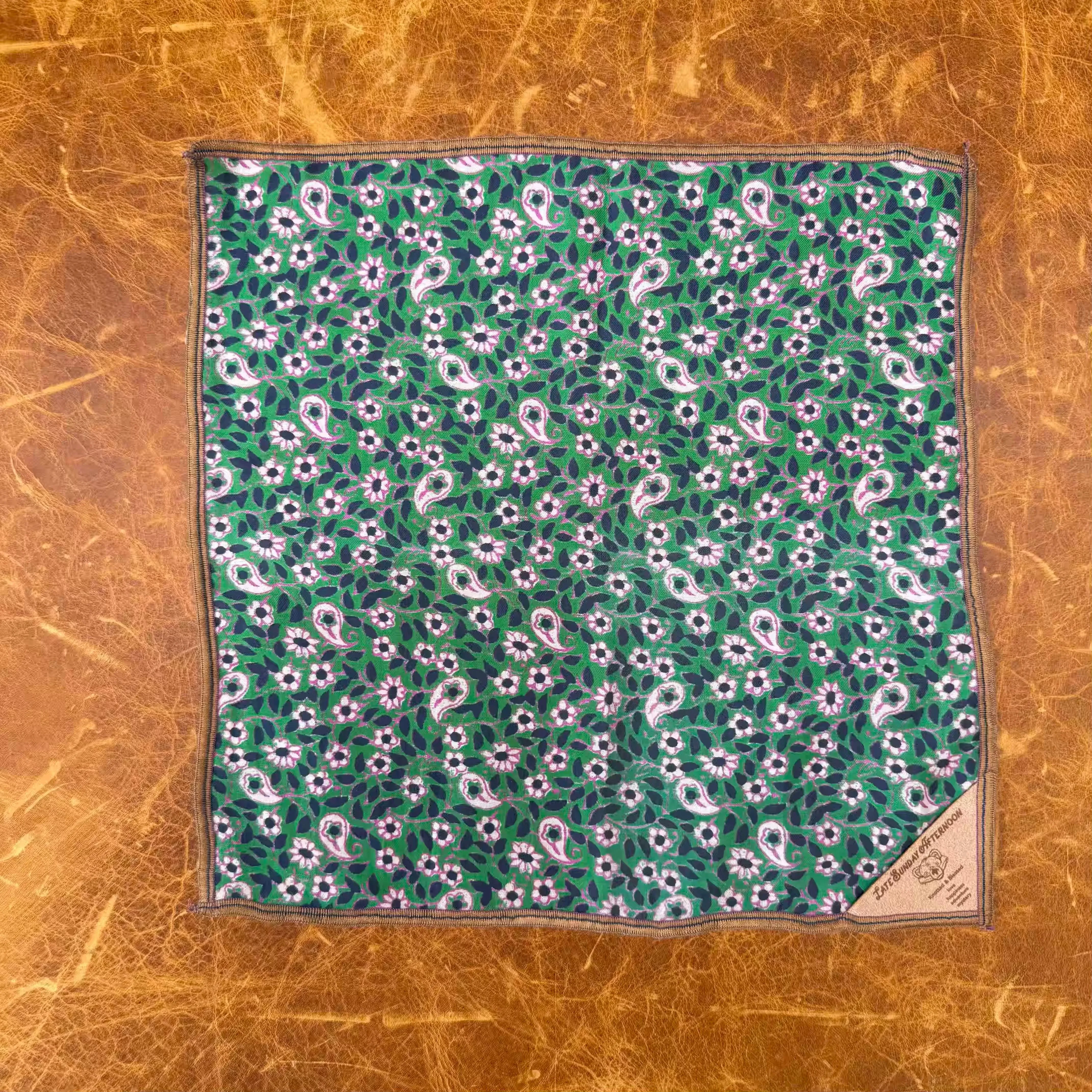 Springtime Joy Pocket Square sold by Late Sunday Afternoon product image thumbnail 2