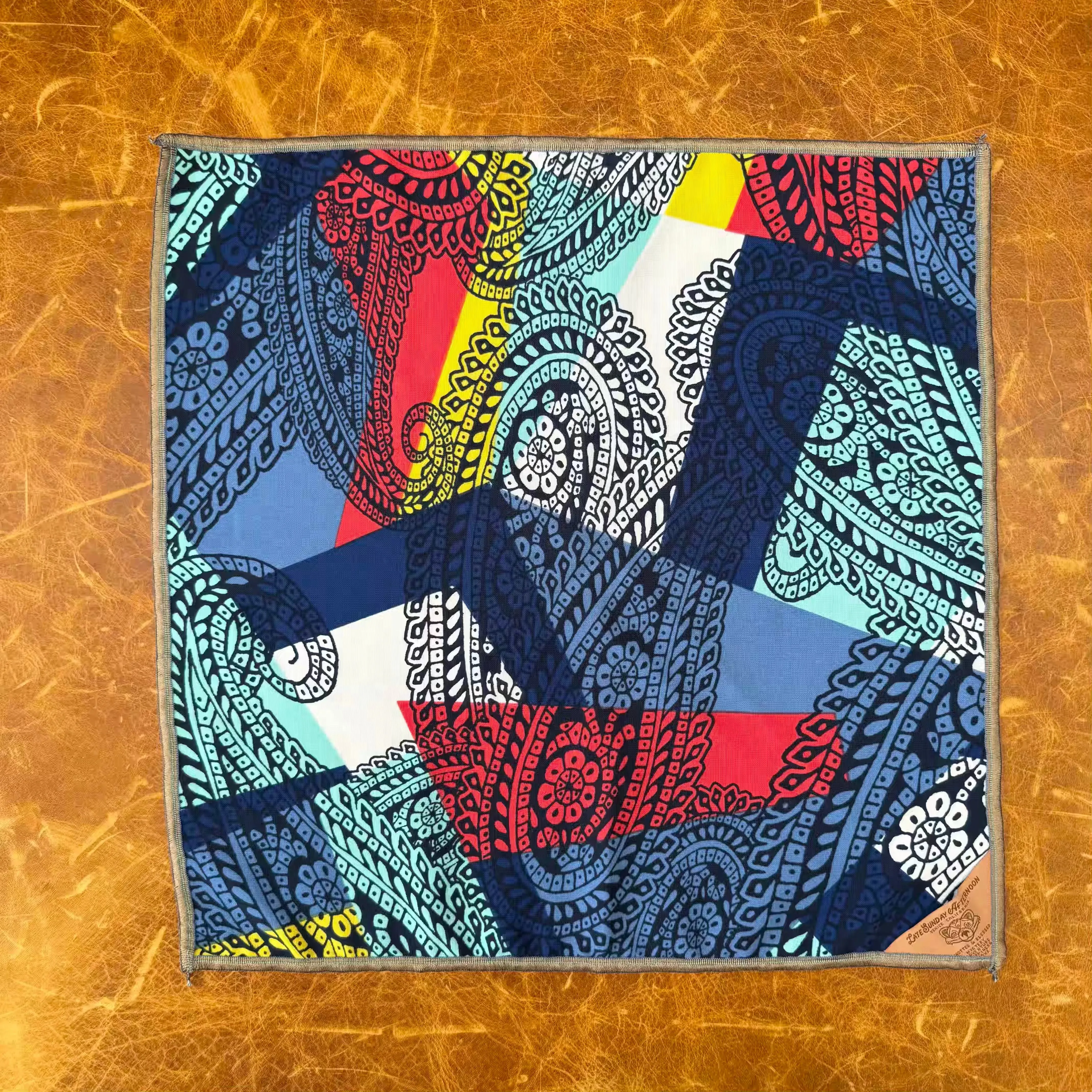 Skyward Jackie O Pocket Square sold by Late Sunday Afternoon product image thumbnail 2