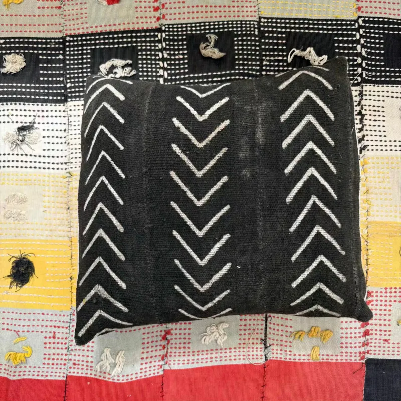 Arrow Vintage Mud Cloth Pillow sold by Late Sunday Afternoon
