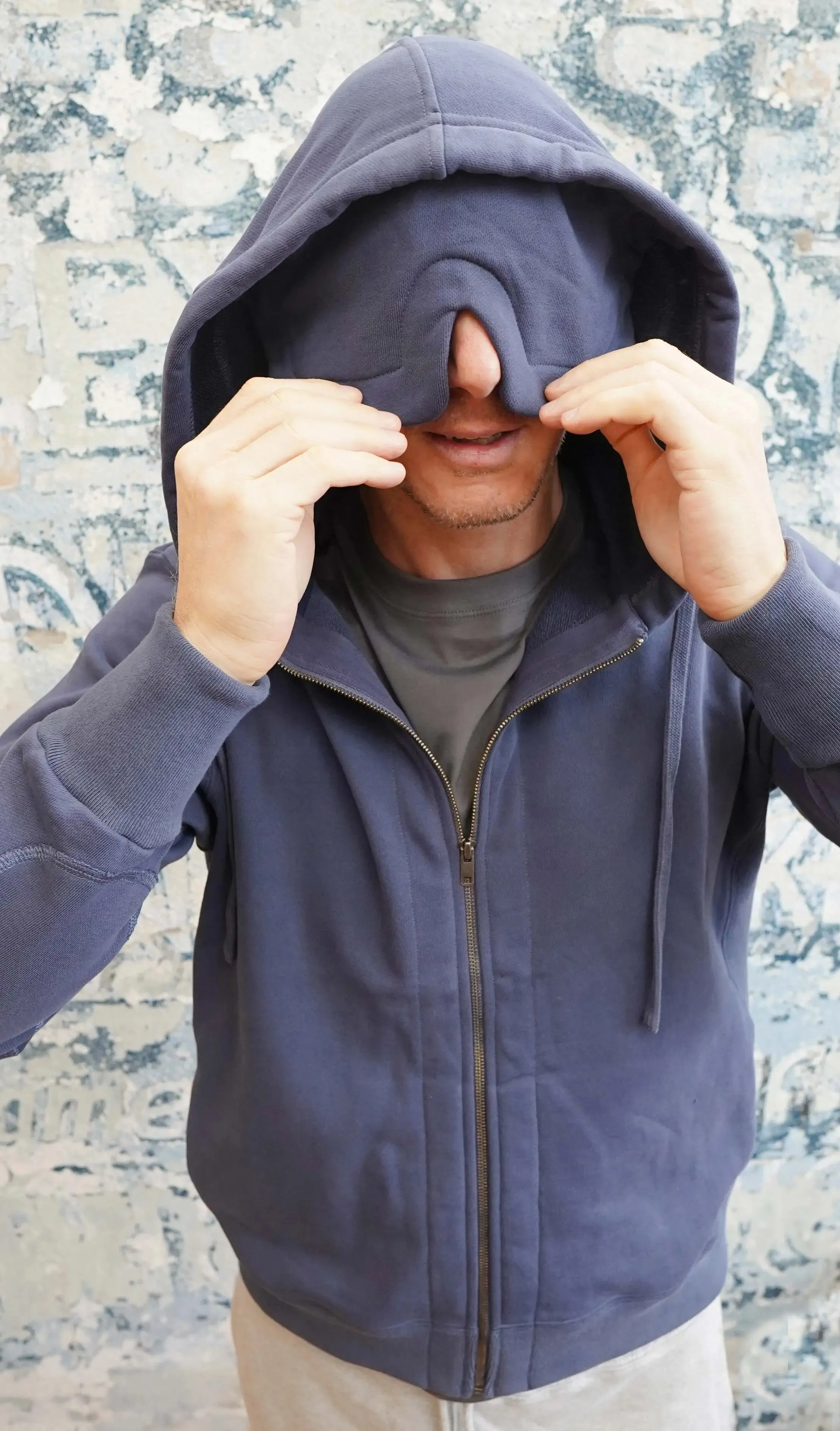 Apollo Zipper Hoodie | The Original Built-In Eye Mask Travel Hoodie sold by Late Sunday Afternoon product image thumbnail 5