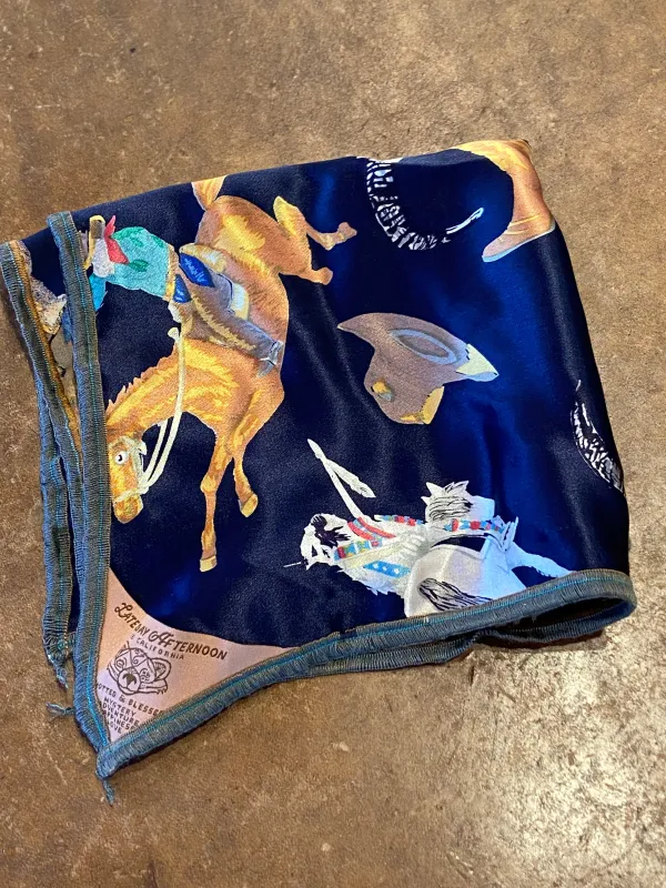 Western Stuff Pocket Square sold by Late Sunday Afternoon