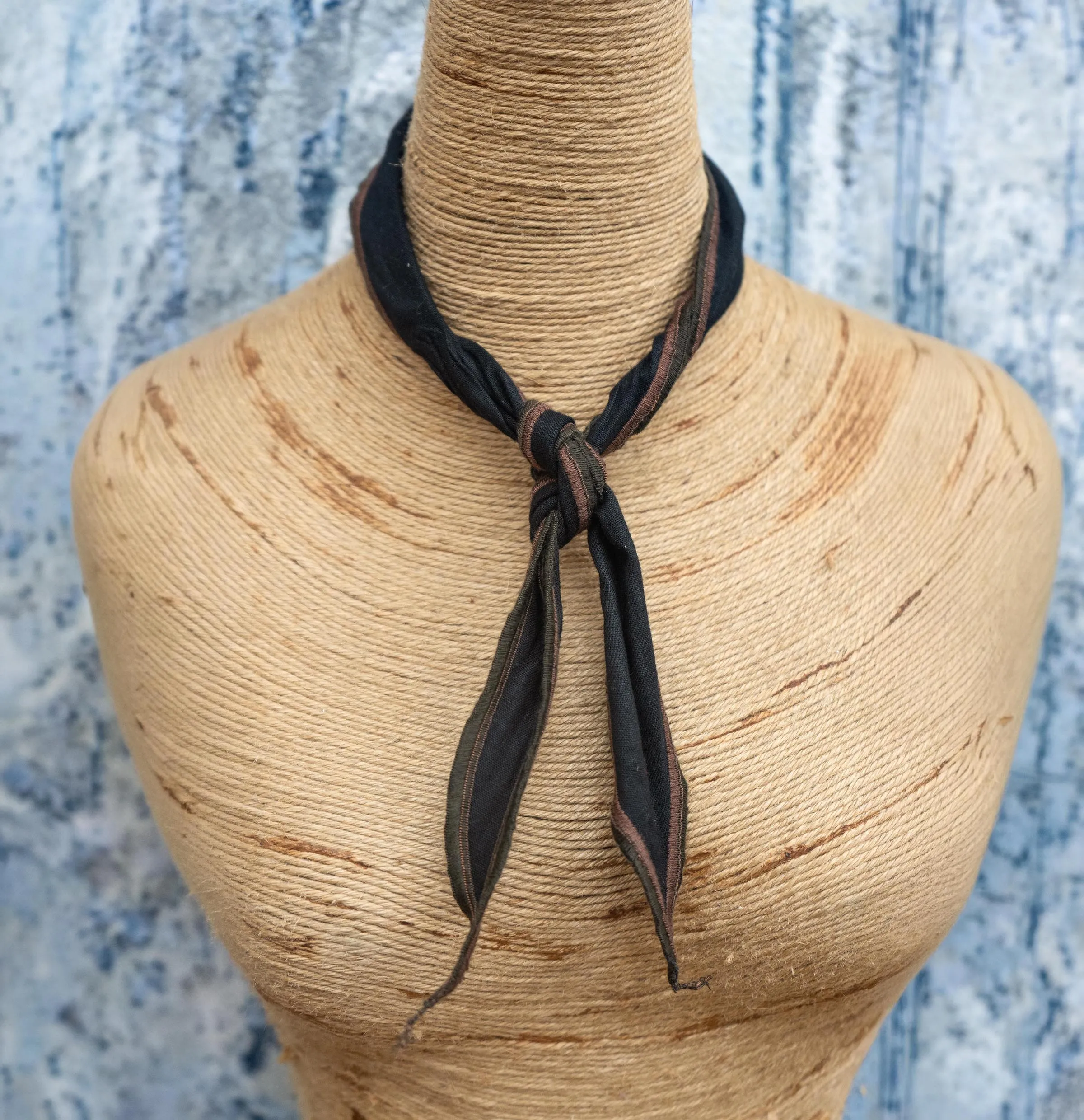 New York New York Linen Neck Scarf sold by Late Sunday Afternoon product image thumbnail 3