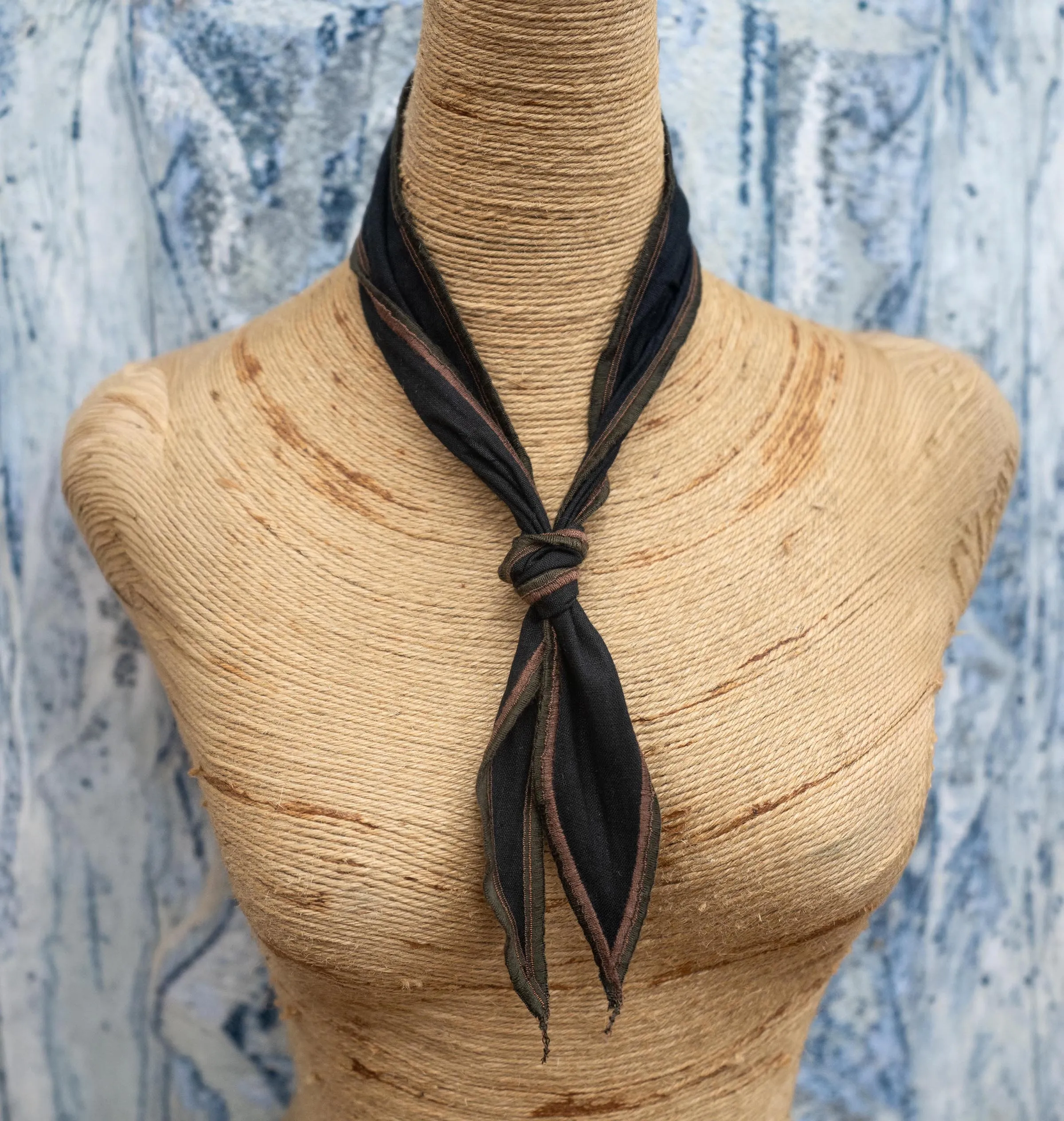 New York New York Linen Neck Scarf sold by Late Sunday Afternoon product image thumbnail 4