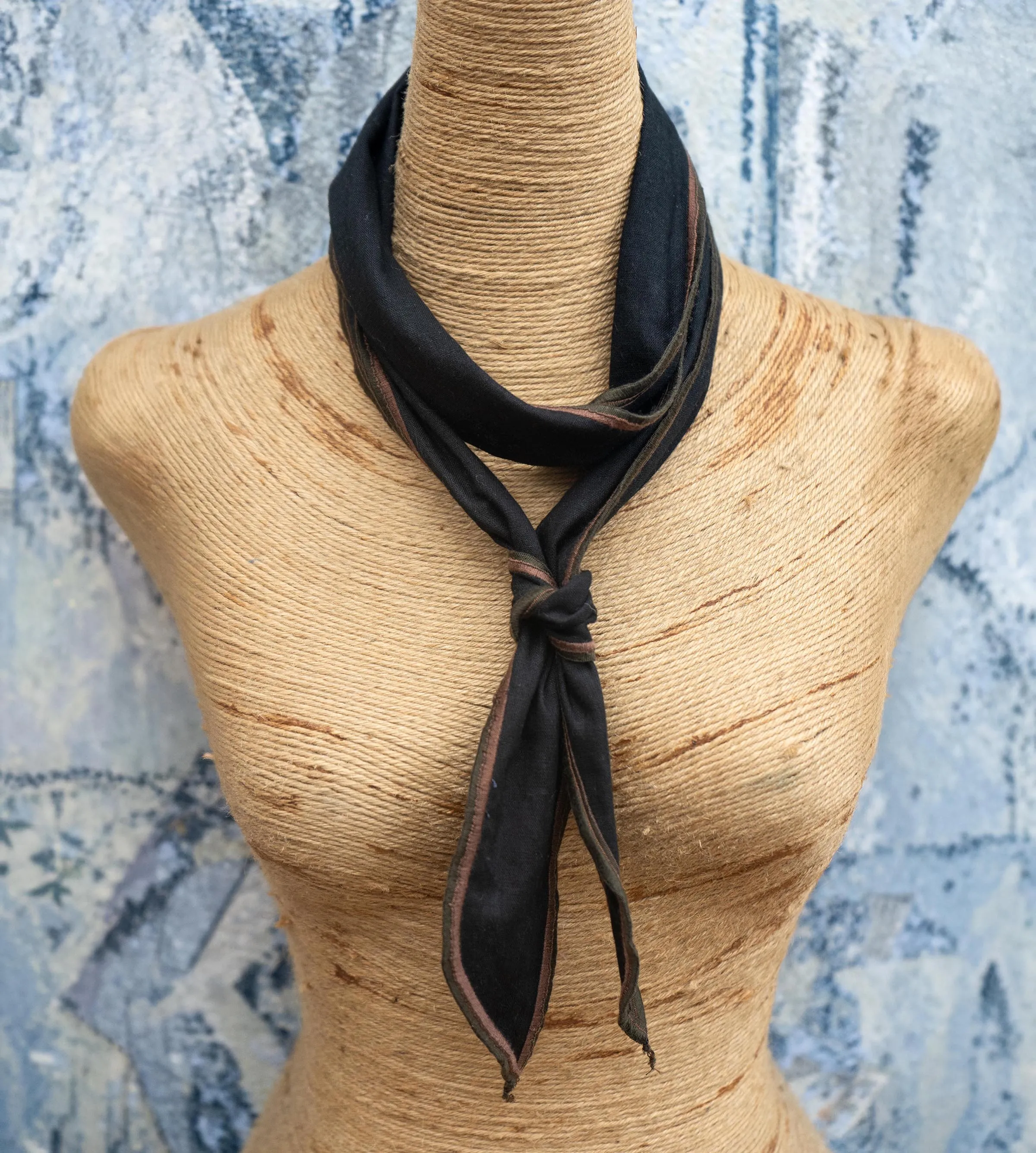 New York New York Linen Neck Scarf sold by Late Sunday Afternoon product image thumbnail 2