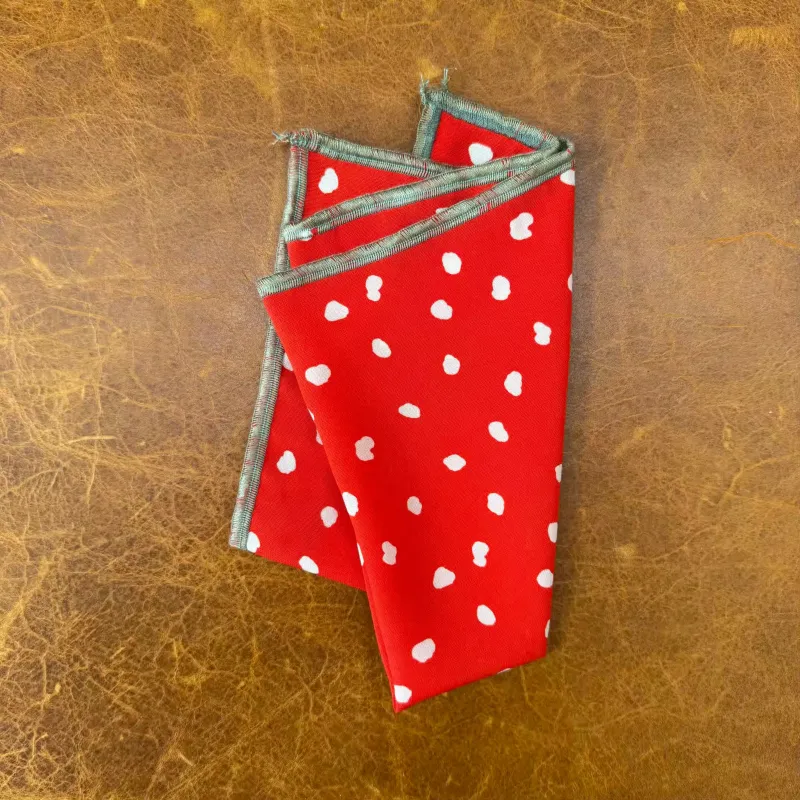 Spots of Summer Pocket Square sold by Late Sunday Afternoon