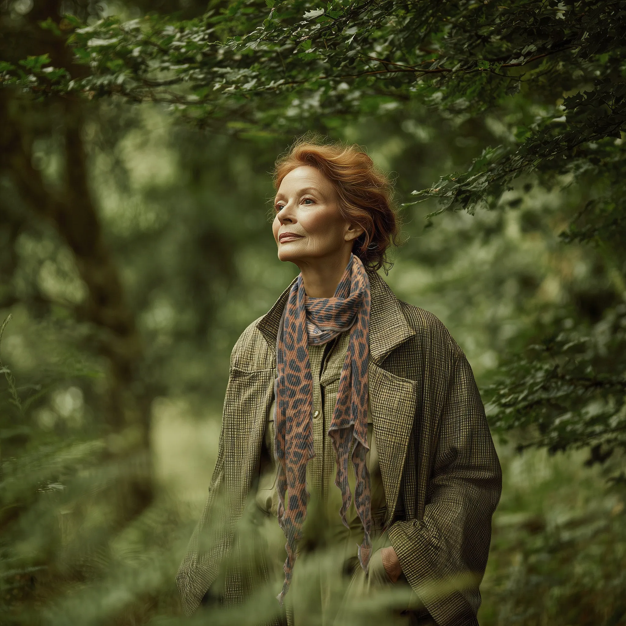 Leopard DNA Scarf sold by Late Sunday Afternoon