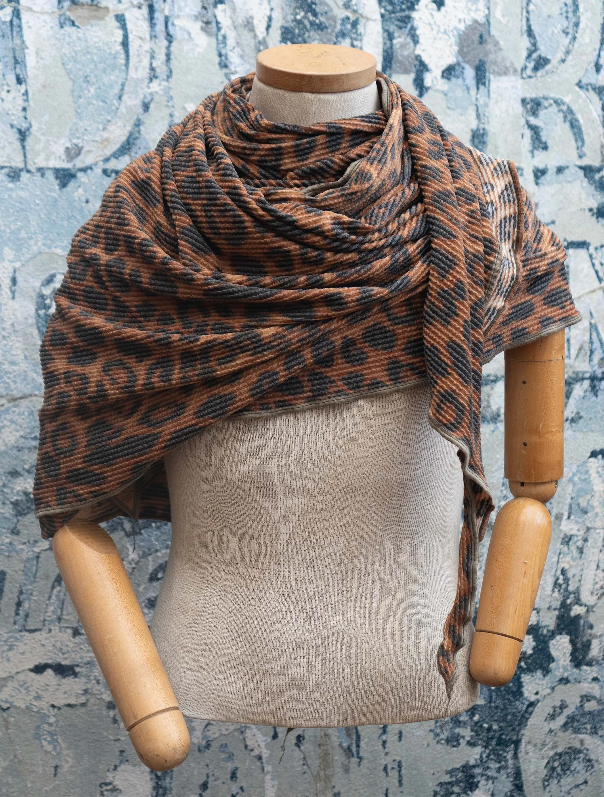 Leopard DNA Scarf sold by Late Sunday Afternoon product image thumbnail 4