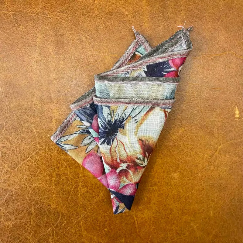 Forever Maui Pocket Square made by Late Sunday Afternoon