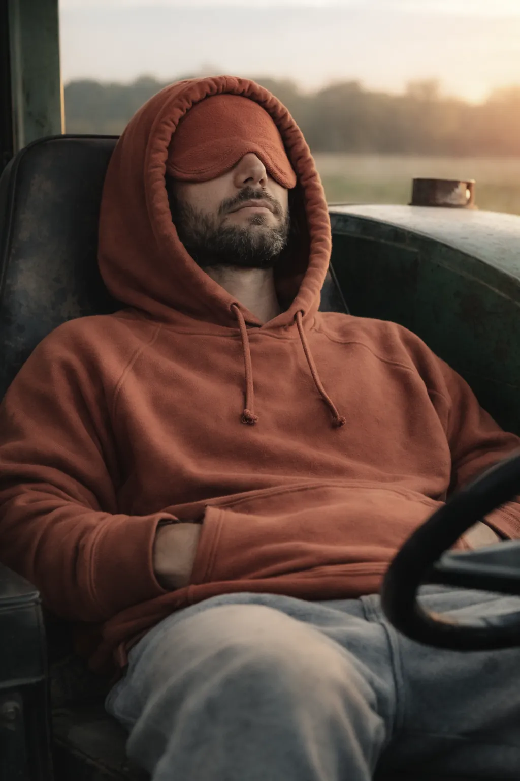 Apollo X Hoodie | The Original Built-In Eye Mask Travel Hoodie Now Upgraded sold by Late Sunday Afternoon product image thumbnail 5