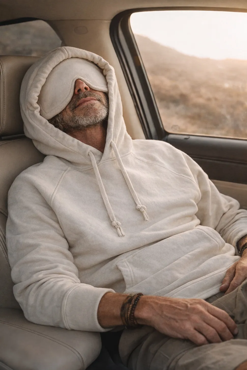 Apollo X Hoodie | The Original Built-In Eye Mask Travel Hoodie Now Upgraded sold by Late Sunday Afternoon product image thumbnail 2