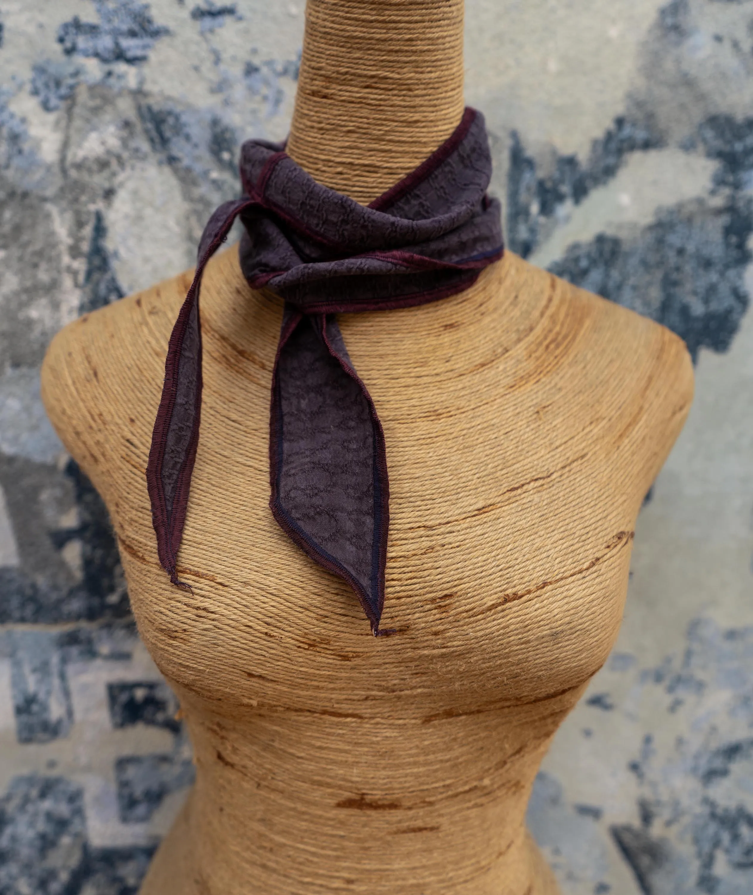 Kyoto Indigo Neck Scarf sold by Late Sunday Afternoon product image thumbnail 3