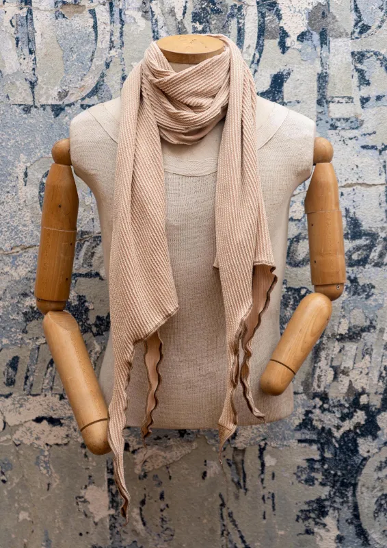 Nude DNA Scarf made by Late Sunday Afternoon