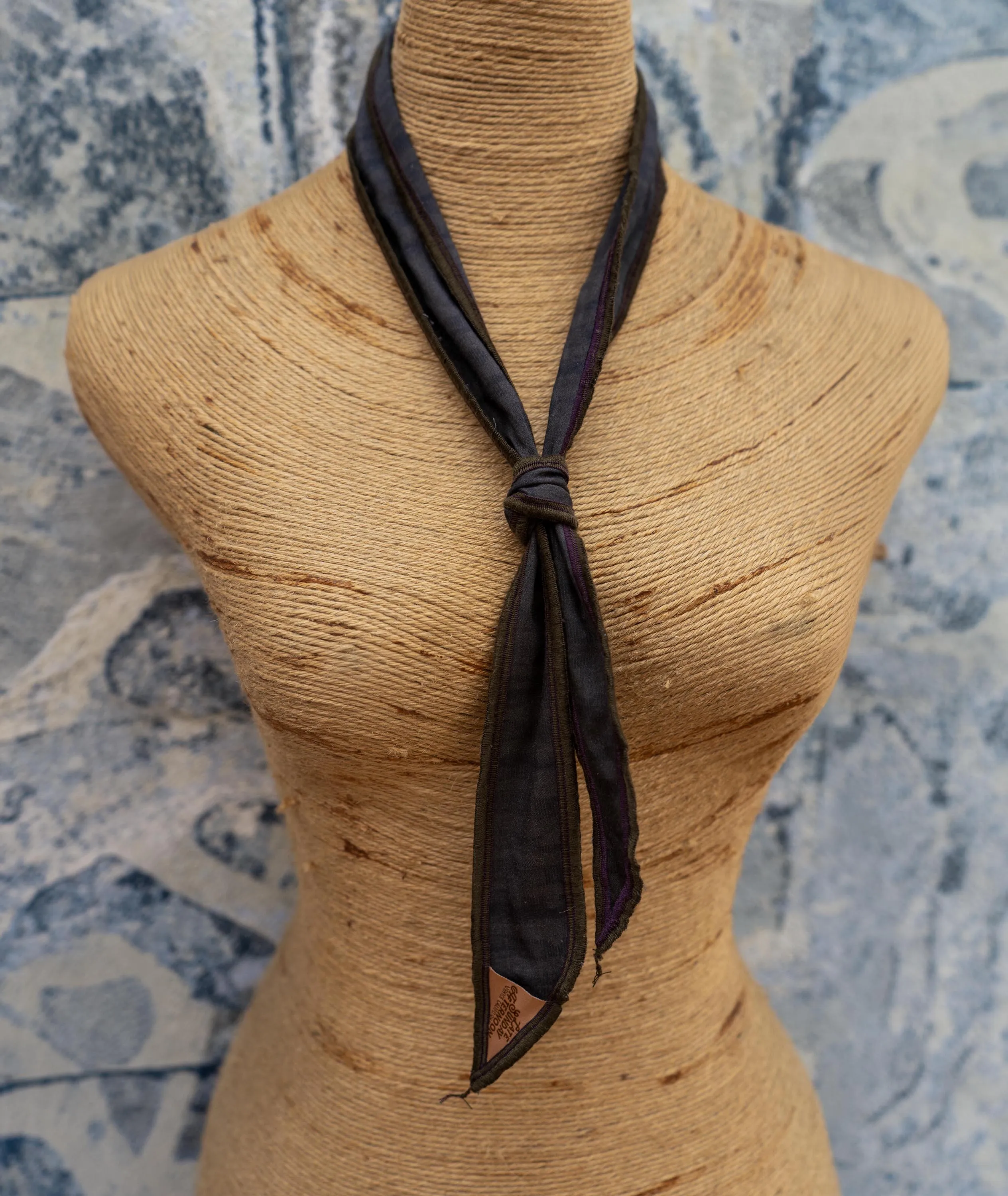 Pewter Drift Silk Neck Scarf sold by Late Sunday Afternoon