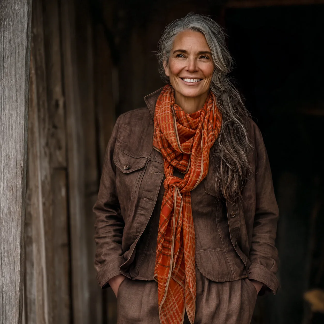 Asheville Autumn Scarf sold by Late Sunday Afternoon