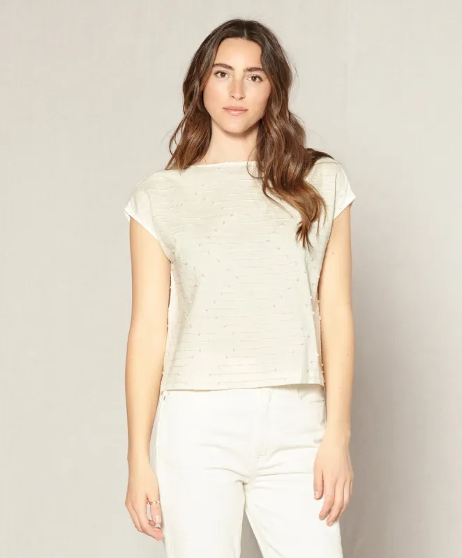 Sunrose Woven Tee - Outerworn sold by Outerknown