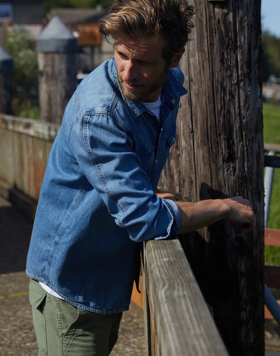 Westerly Denim Shirt - SALE sold by Outerknown product image thumbnail 4
