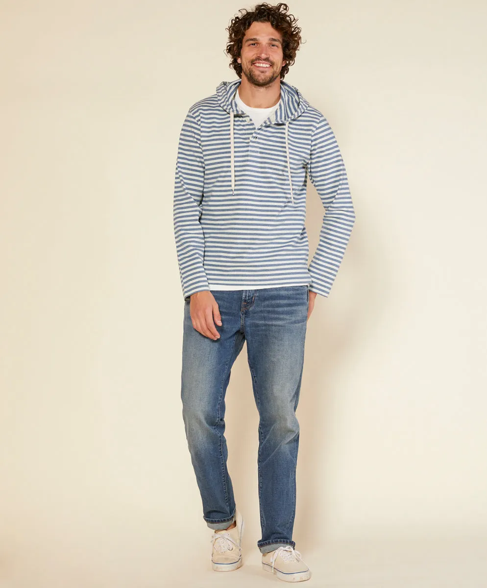 The New Denim Project Hooded Henley - Outerworn sold by Outerknown product image thumbnail 2