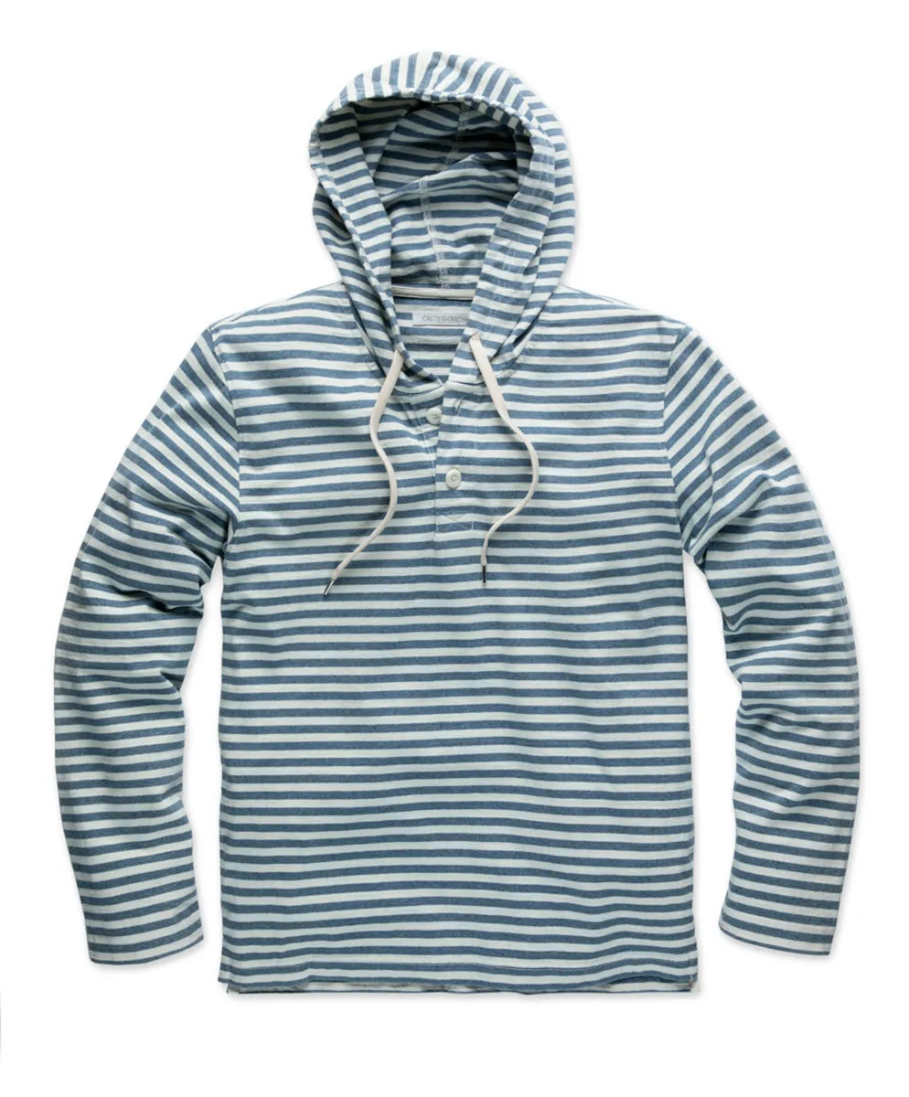 The New Denim Project Hooded Henley - Outerworn sold by Outerknown