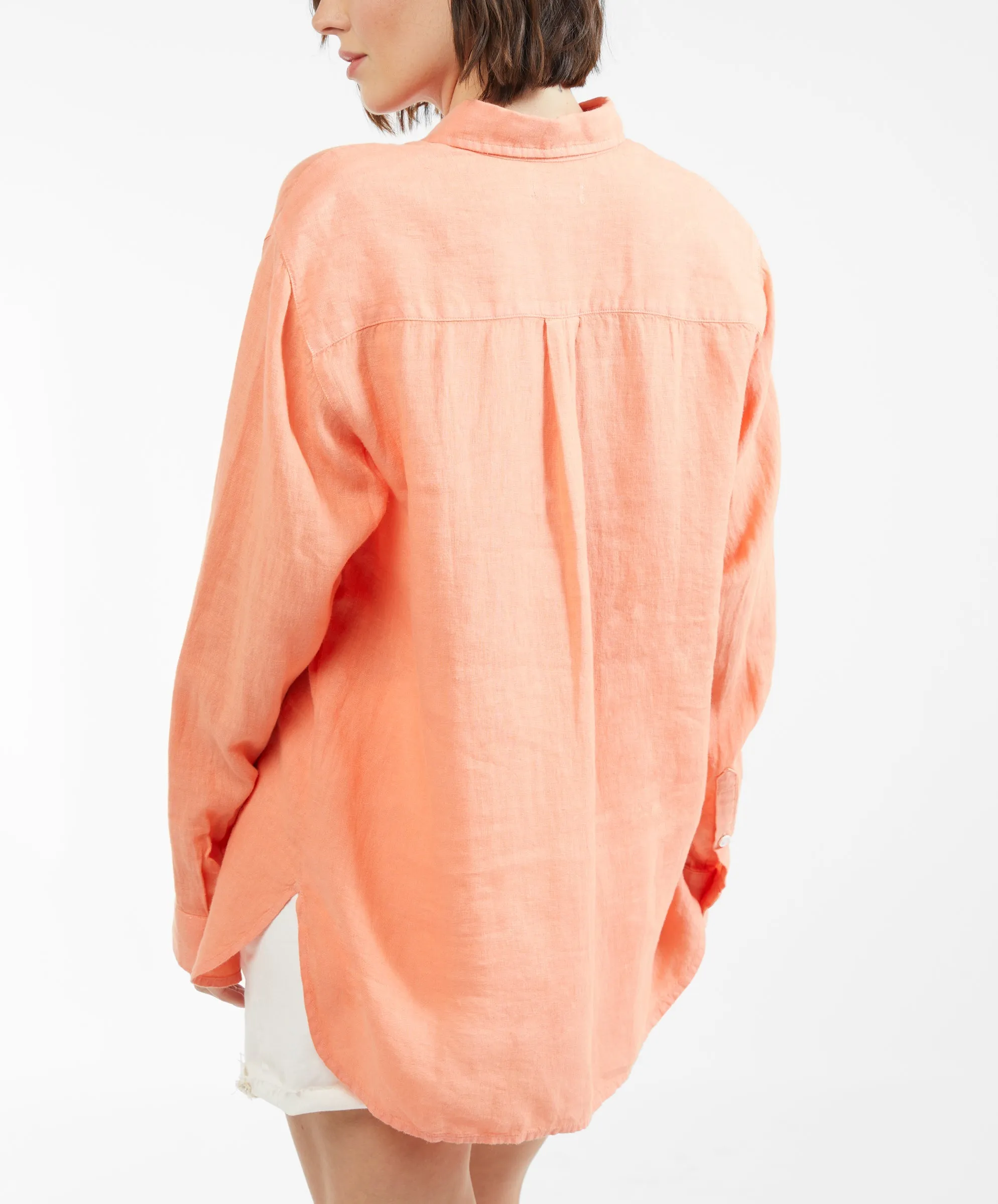Sydney Linen Boyfriend Shirt - Outerworn sold by Outerknown product image thumbnail 5