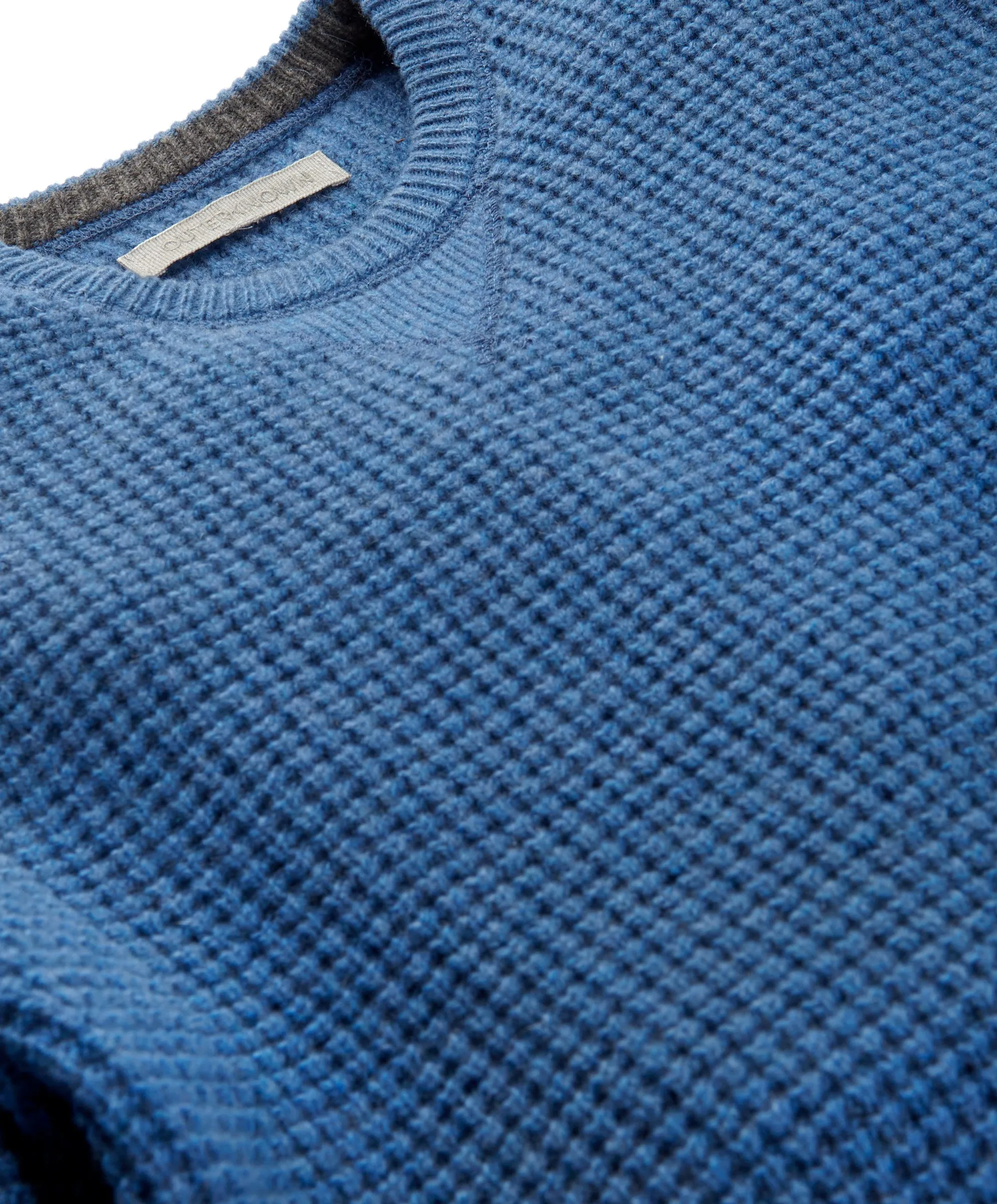 Reimagine Cashmere Waffle Crew - Outerworn sold by Outerknown product image thumbnail 4