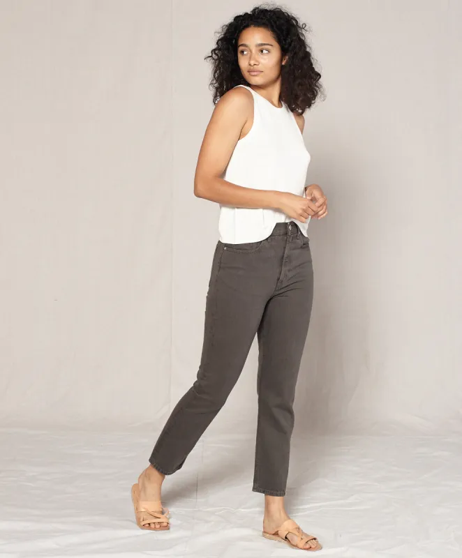 Dune High Rise Slim Fit Jeans - Outerworn sold by Outerknown