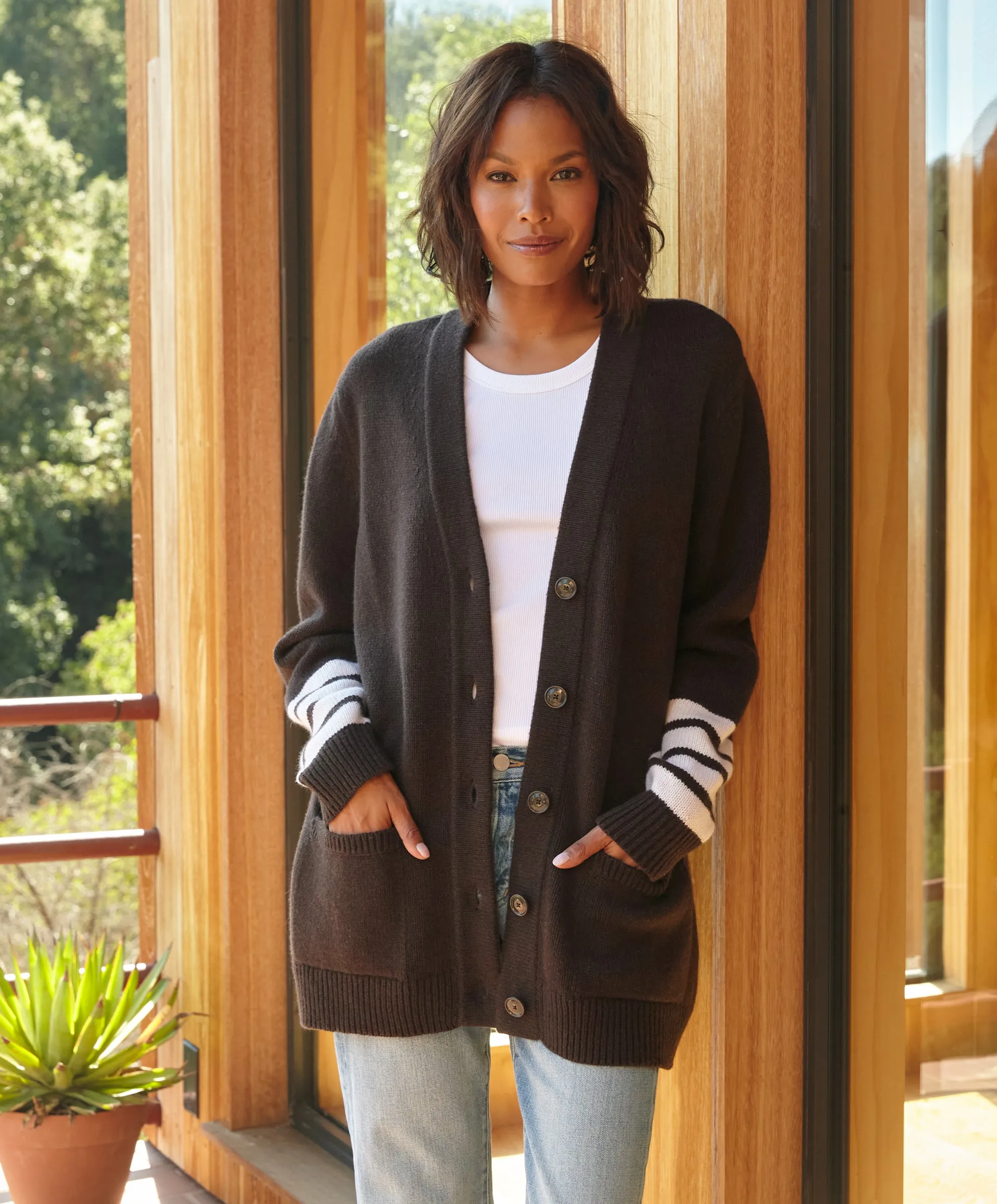 Cameron Boyfriend Cardigan - FINAL SALE sold by Outerknown product image thumbnail 2