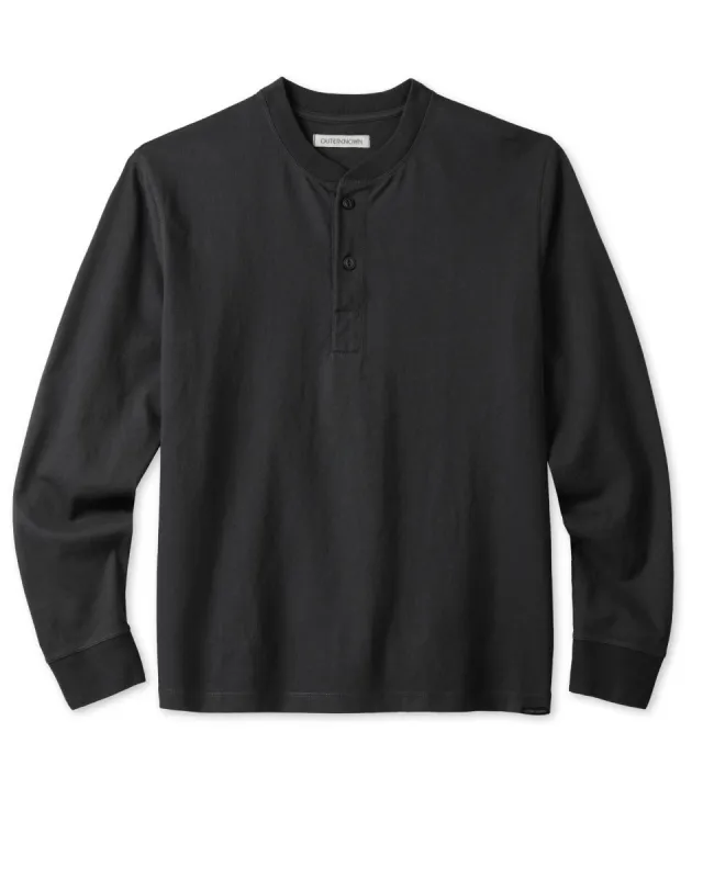 The Big Heavy Tee Henley sold by Outerknown