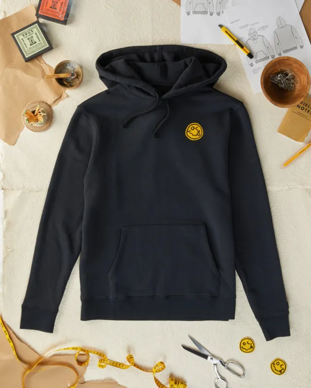 Stoned Smiley Hoodie made by Outerknown