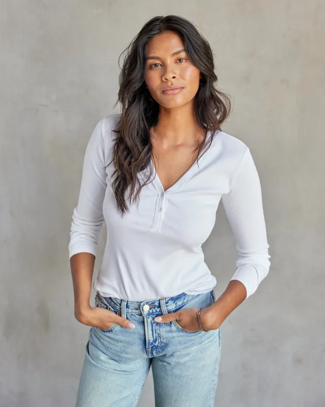 Sojourn Ribbed Henley - FINAL SALE sold by Outerknown