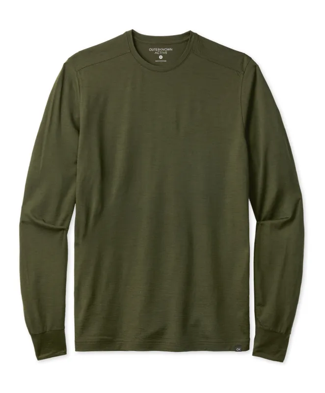 Breathe L/S Merino Baselayer - FINAL SALE sold by Outerknown