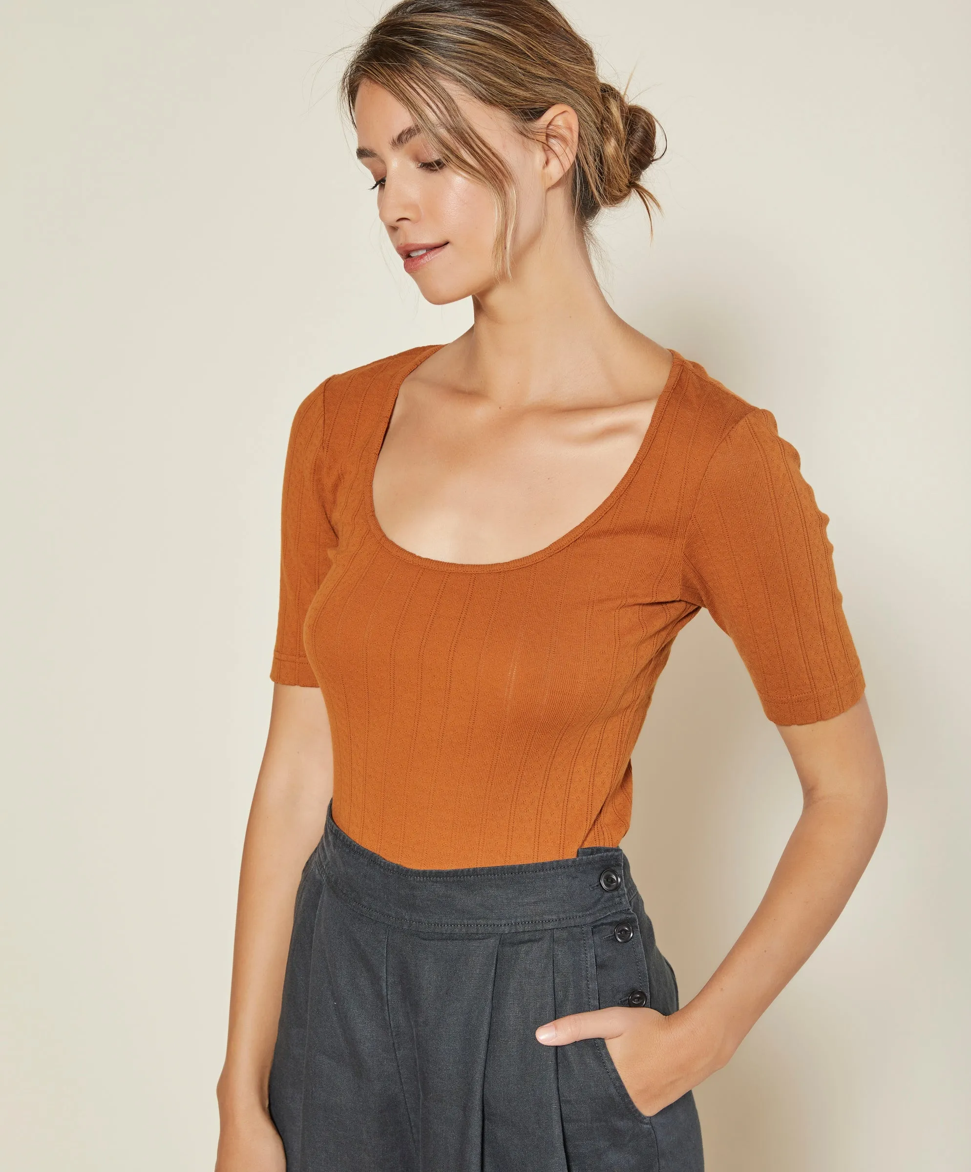 JONI POINTELLE TEE - SALE sold by Outerknown