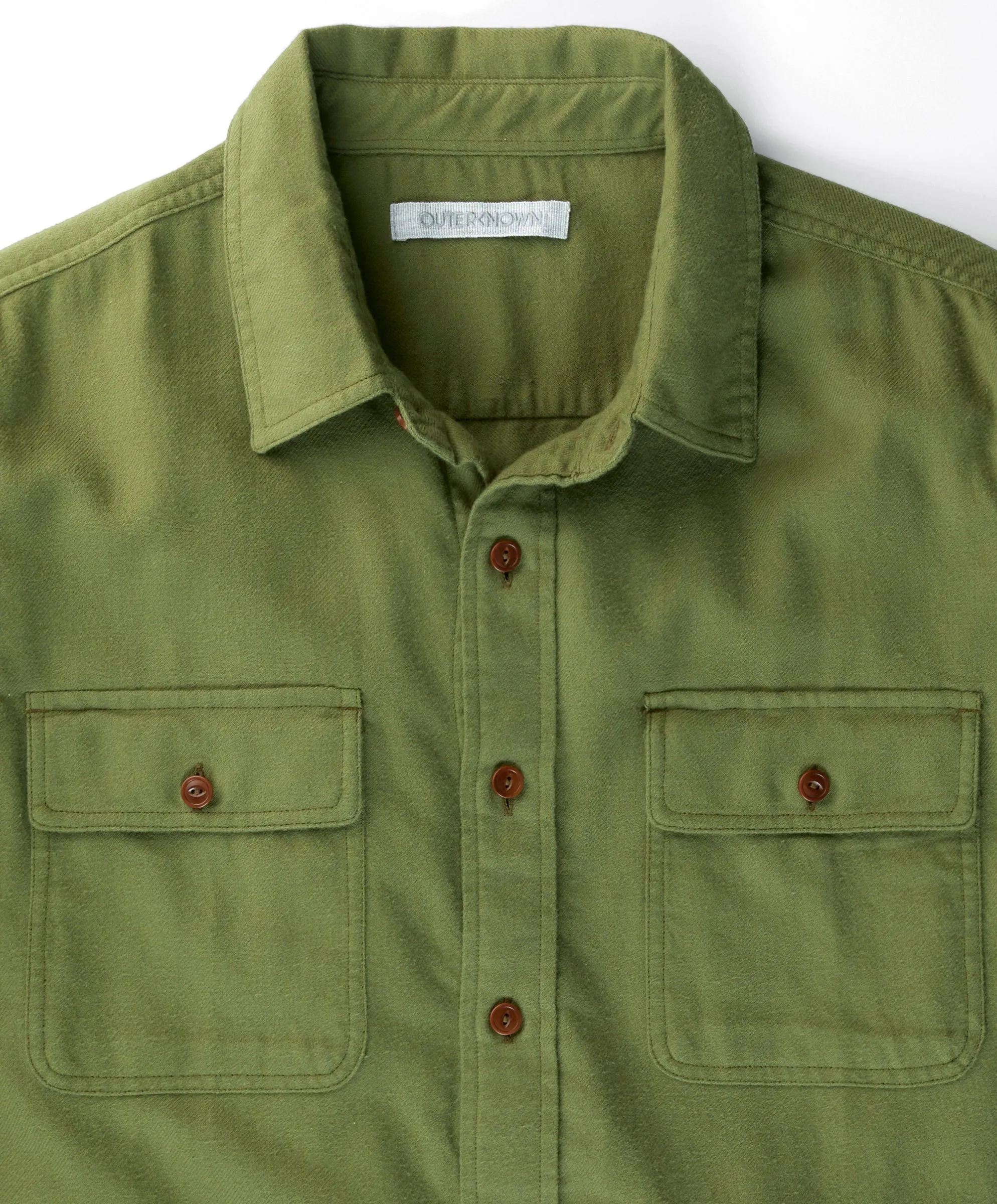 Dillon Two-Pocket Flannel Shirt - FINAL SALE sold by Outerknown product image thumbnail 4