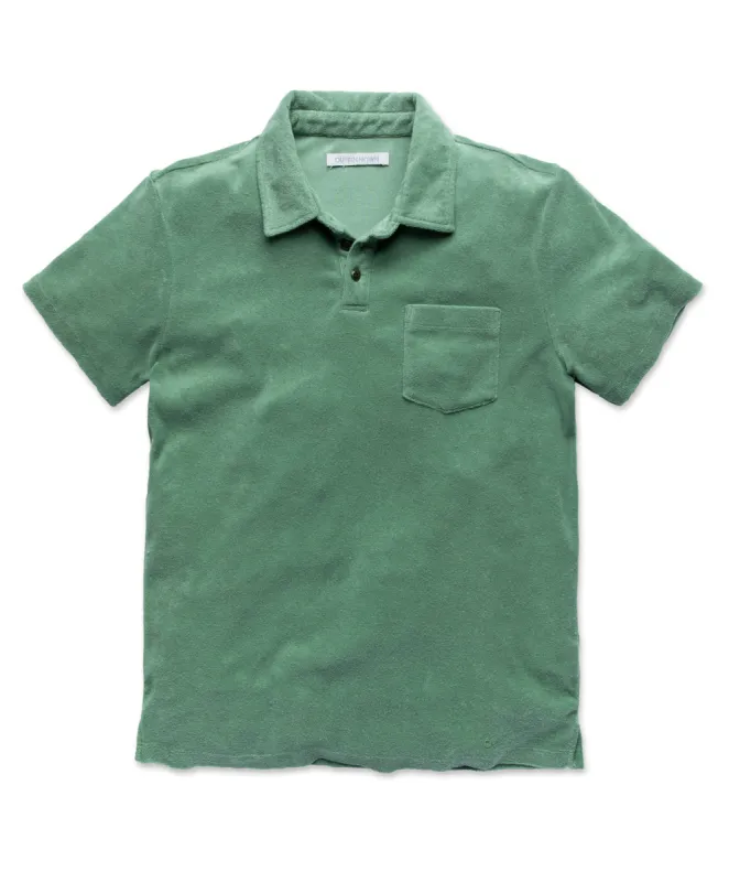 Hightide Terry Polo - Outerworn made by Outerknown