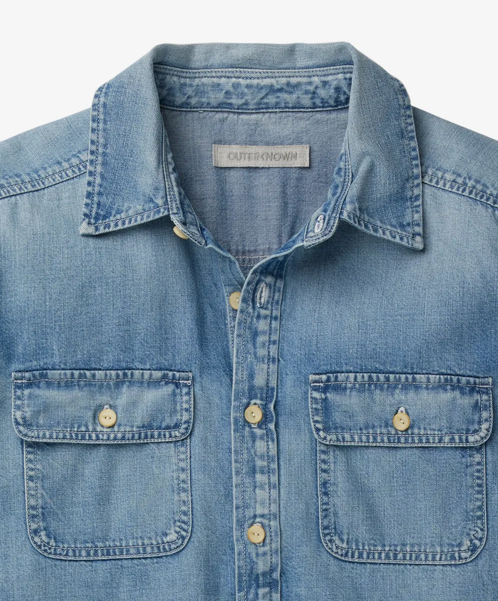 Blueprint Denim Shirt - FINAL SALE sold by Outerknown product image thumbnail 2