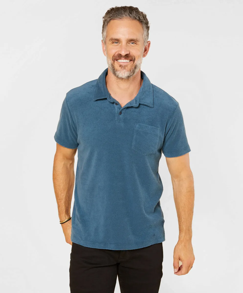 Hightide Terry Polo - SALE sold by Outerknown product image thumbnail 4