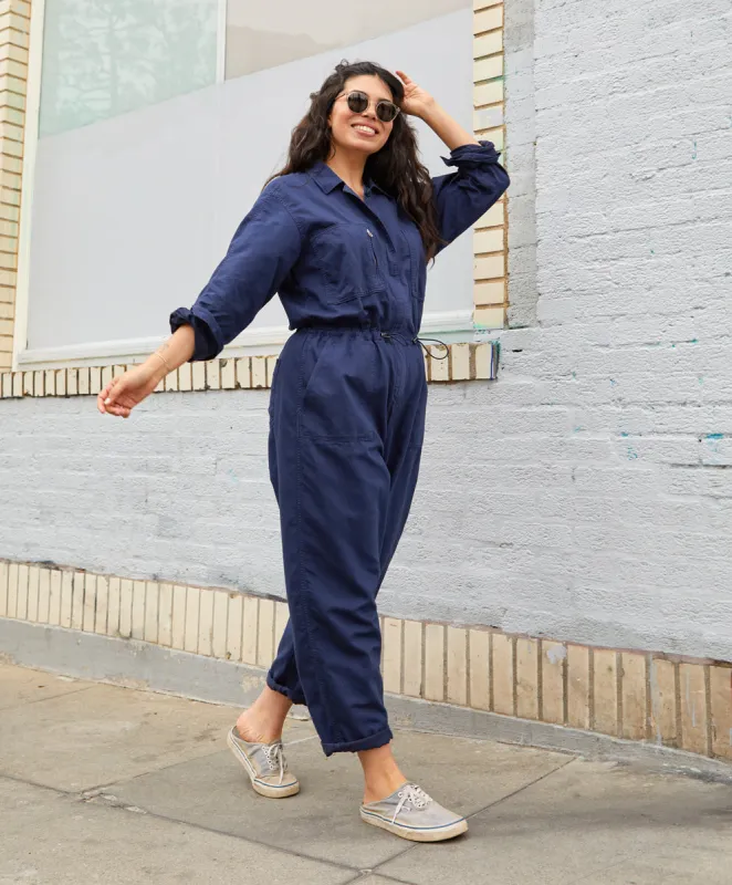 Station Cinched Jumpsuit - FINAL SALE sold by Outerknown
