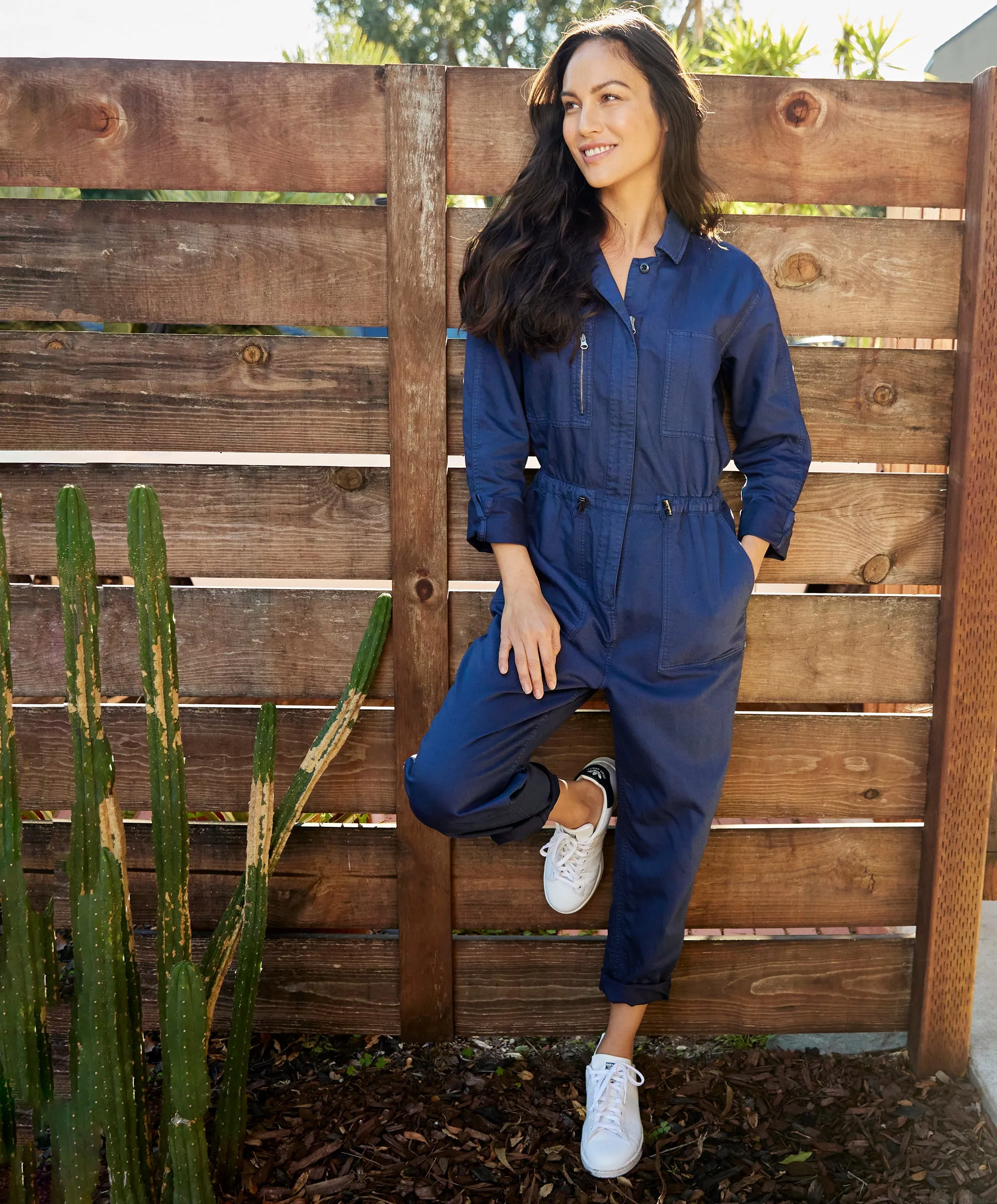 Station Cinched Jumpsuit - FINAL SALE sold by Outerknown product image thumbnail 4