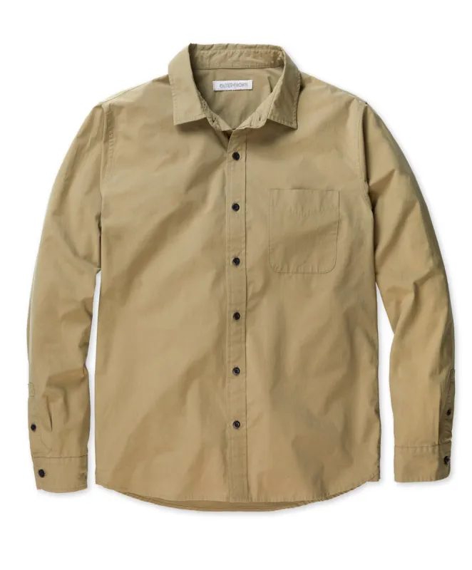 Miles Poplin Shirt - Outerworn sold by Outerknown