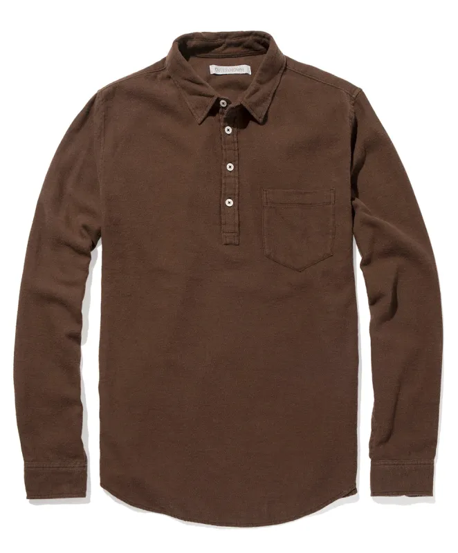 Transitional Flannel Popover - Outerworn sold by Outerknown