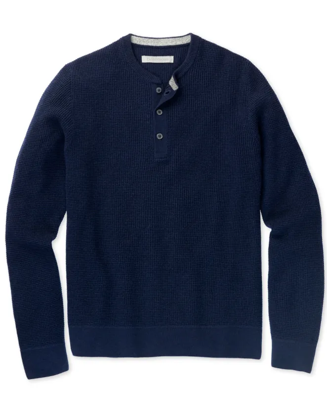 Shelter Waffle Henley - FINAL SALE sold by Outerknown