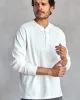 The Big Heavy Tee Henley sold by Outerknown