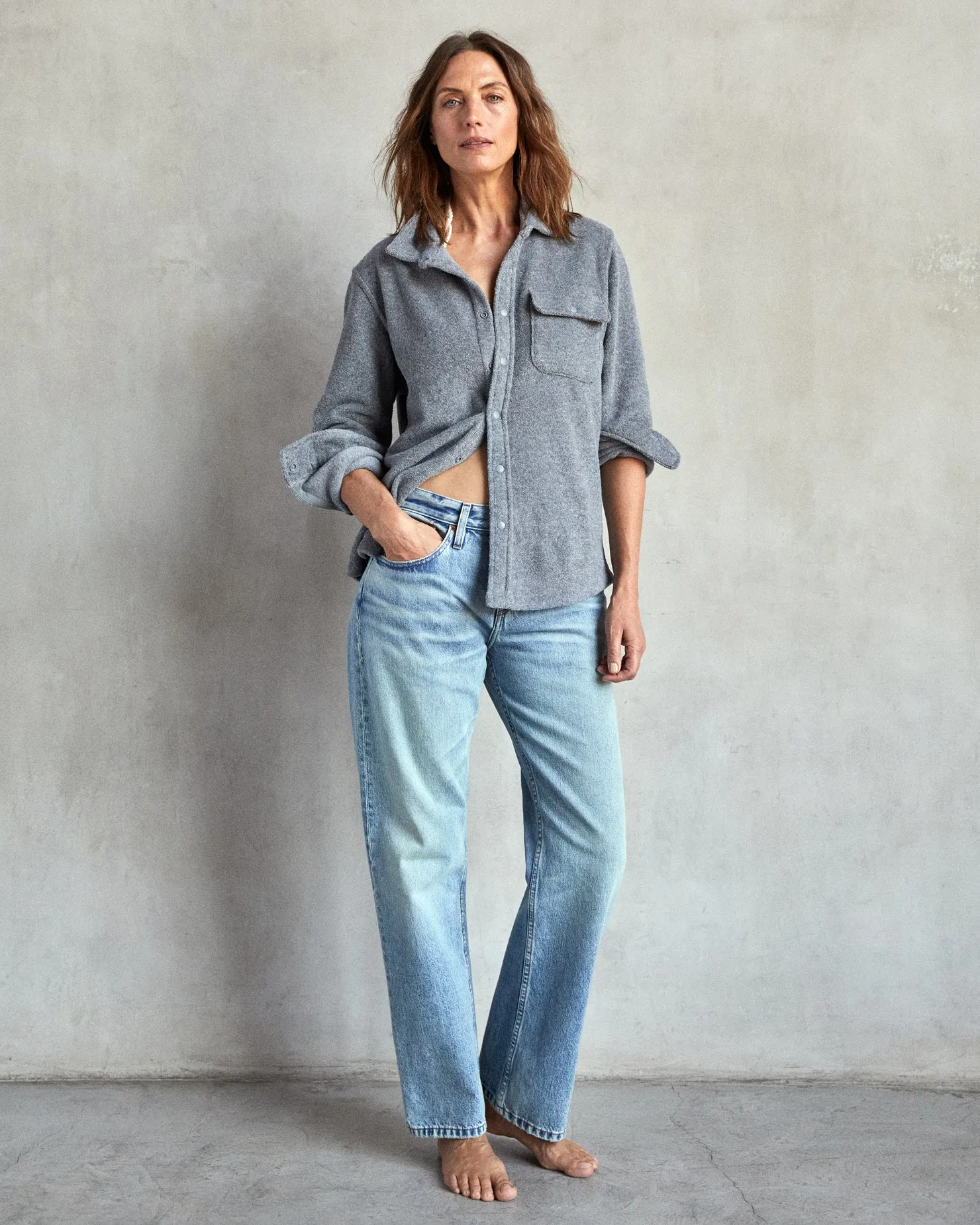 Hightide Snap Shirt sold by Outerknown product image thumbnail 3