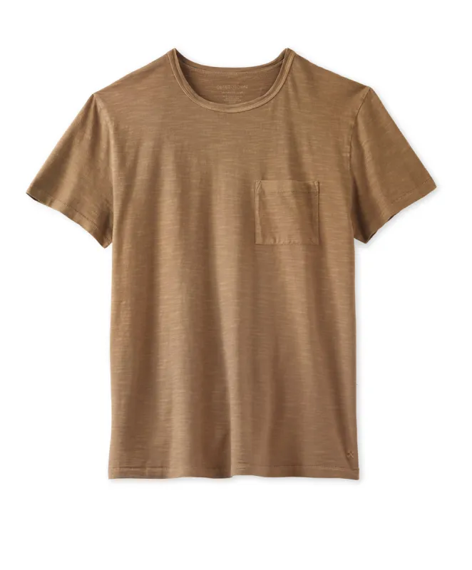 Saltwater Slub Pocket Tee sold by Outerknown