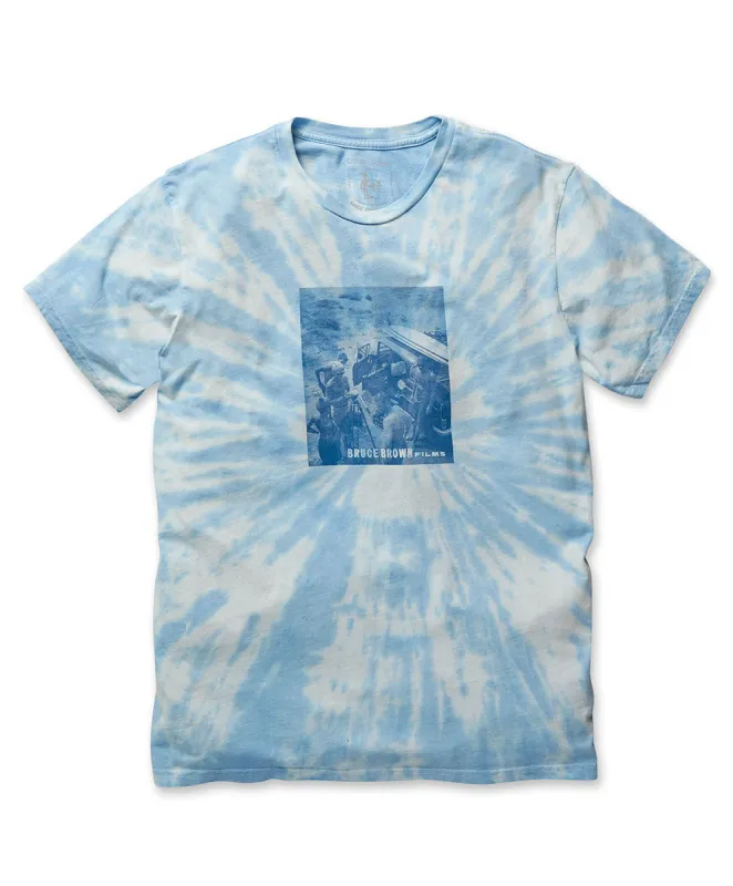 Bruce Brown Films Tie-Dye Tee - FINAL SALE sold by Outerknown