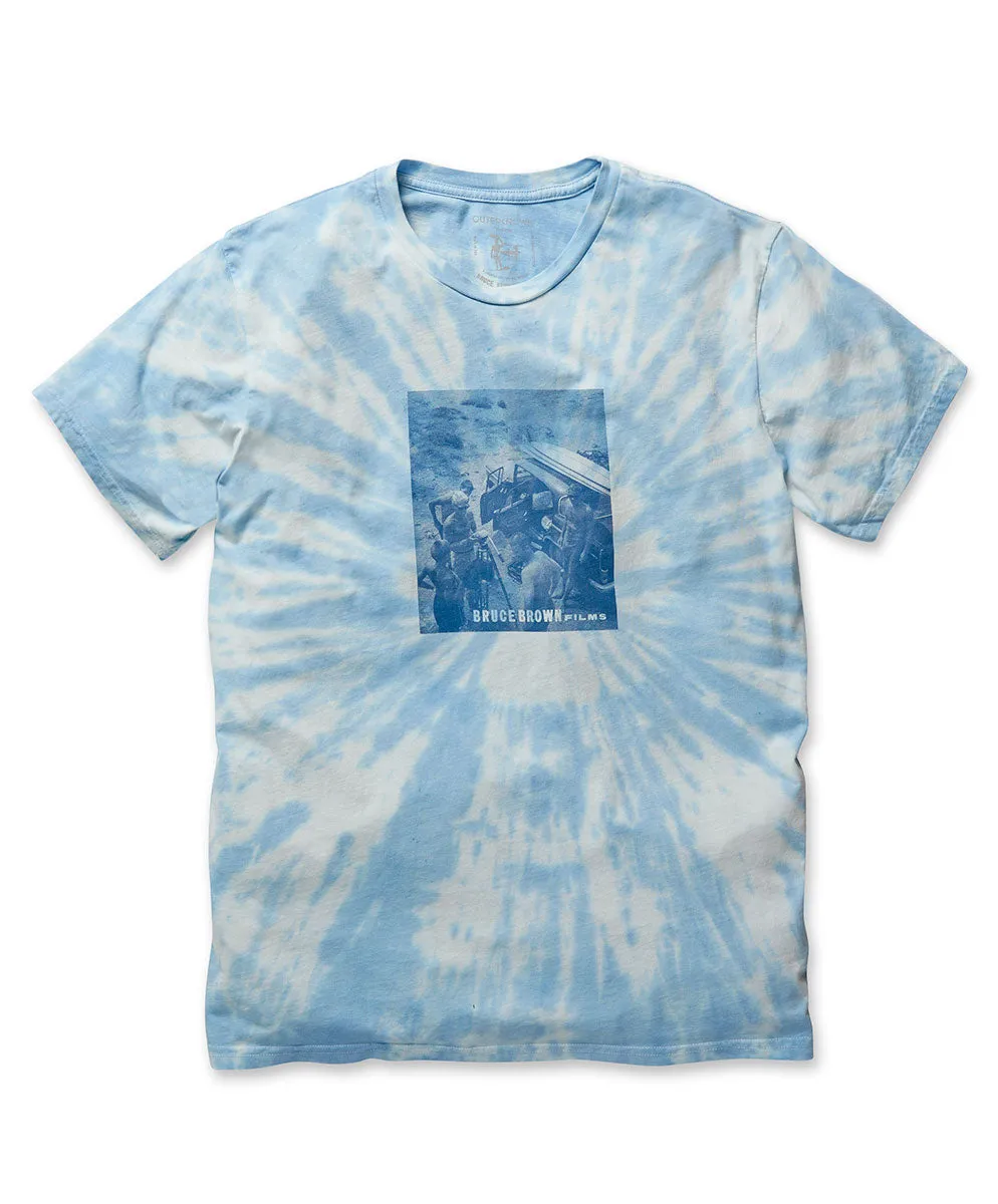 Bruce Brown Films Tie-Dye Tee - FINAL SALE sold by Outerknown