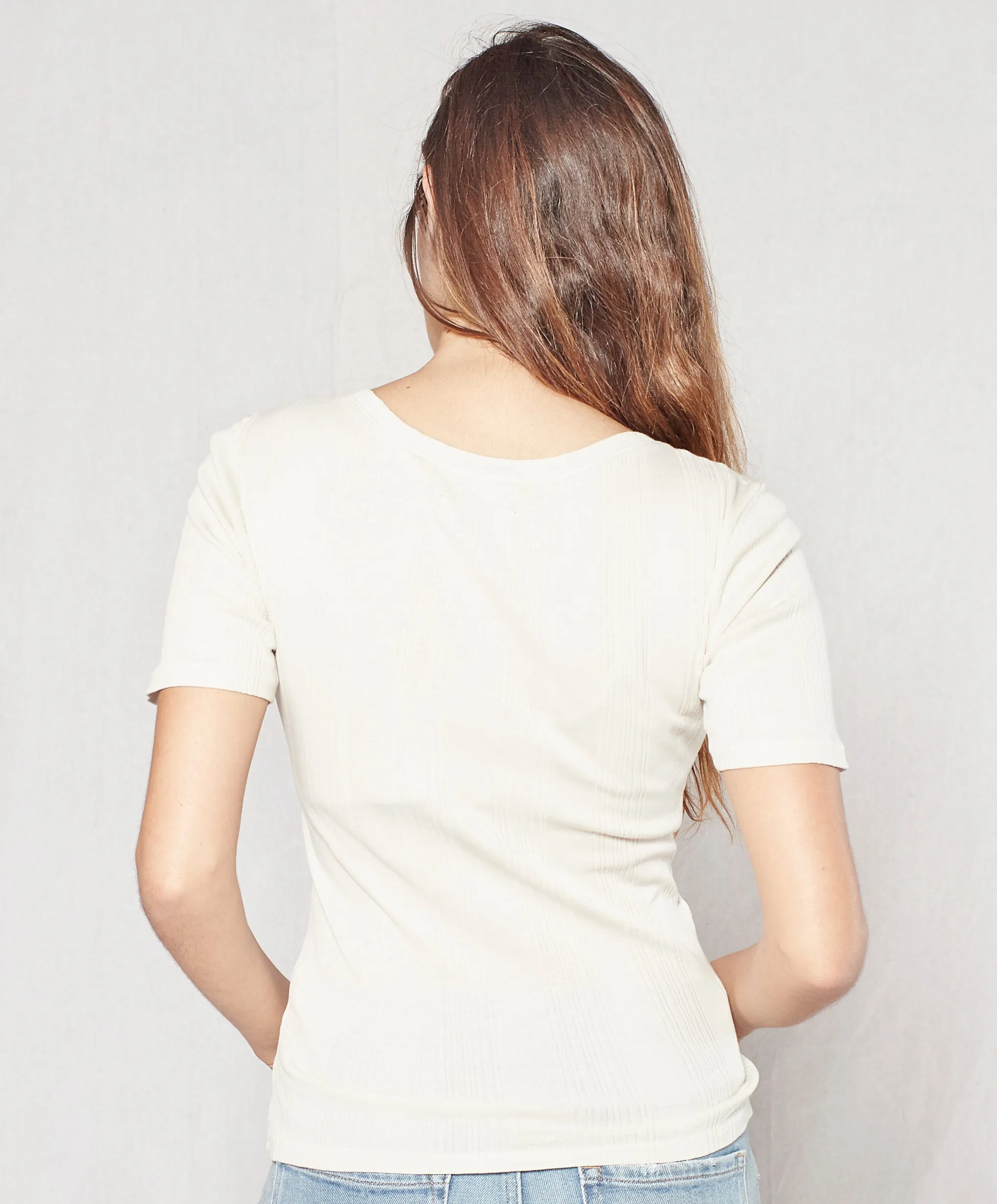 LEN RIB HENLEY - FINAL SALE sold by Outerknown product image thumbnail 3