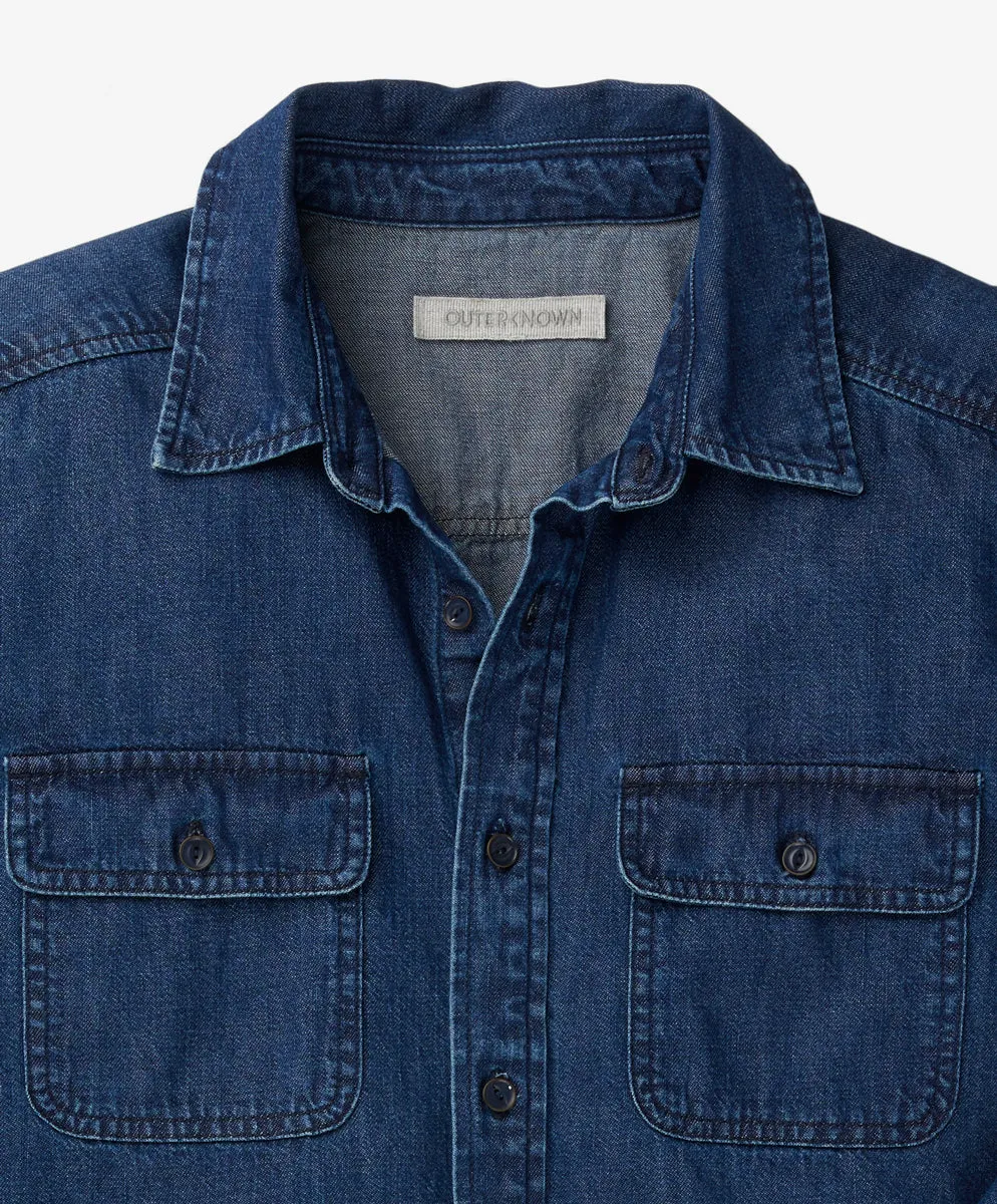 Blueprint Denim Shirt - FINAL SALE sold by Outerknown product image thumbnail 2